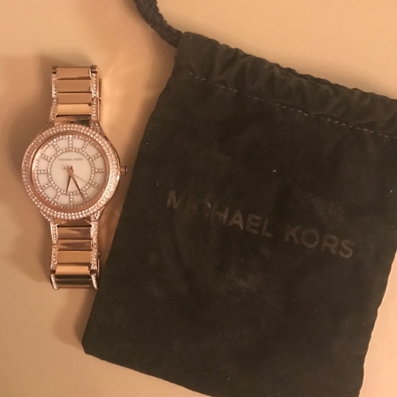 Michael Kors Accessories - Michael Kors Rose Gold Watch MK3313