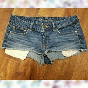 American Eagle Shortie Shorts