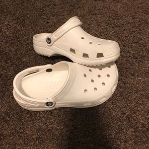 White Crocs