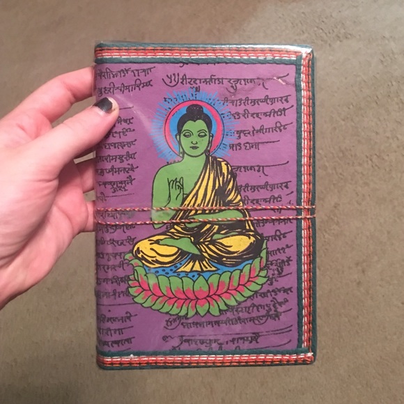 Pretty recycled paper journal