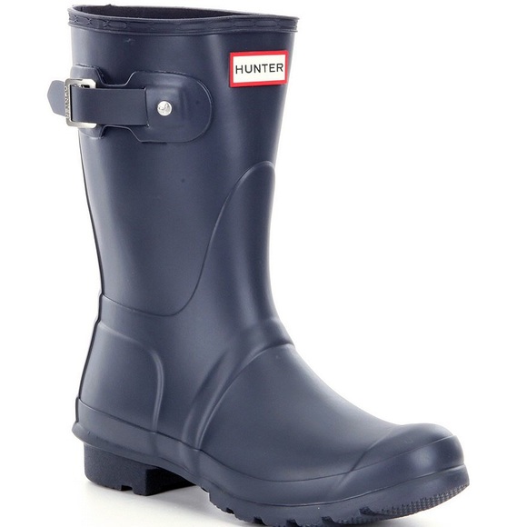 Women's size 7 Blue Hunter Rain Boots