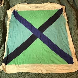 JCrew patterned tshirt