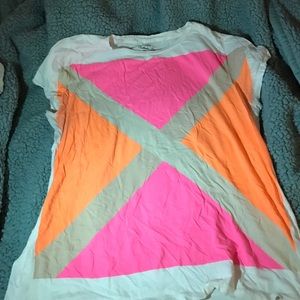 Patterned JCrew tshirt