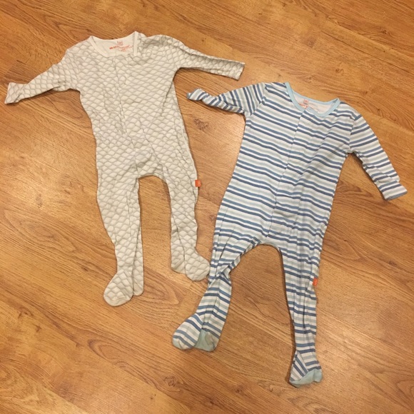 Smart close-magnificent baby footed pjs-runs small