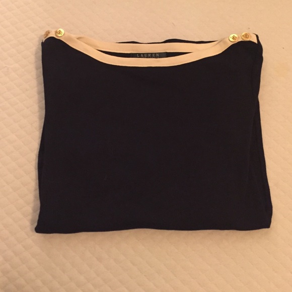 Lauren by Ralph Lauren 3/4 sleeve top
