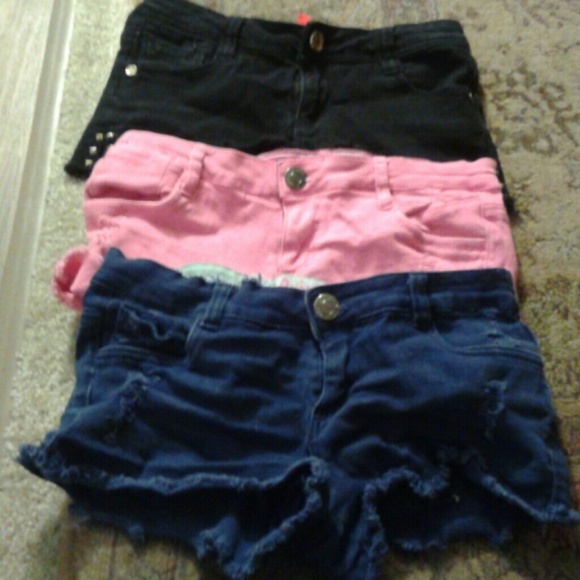 3 shorts