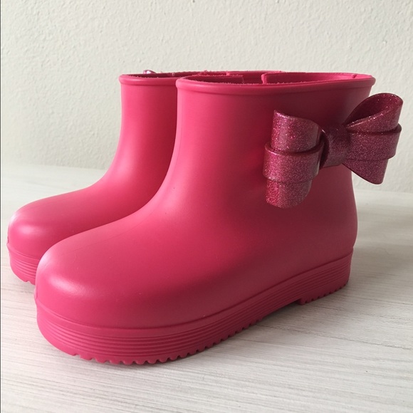 Almost new! 🙀 Mini Melissa - Toddler's Bow Boots