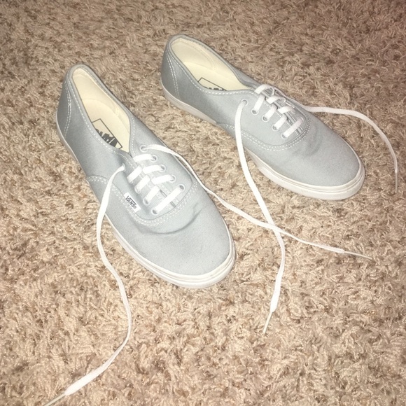 Gray Authentic Lo Pro Vans
