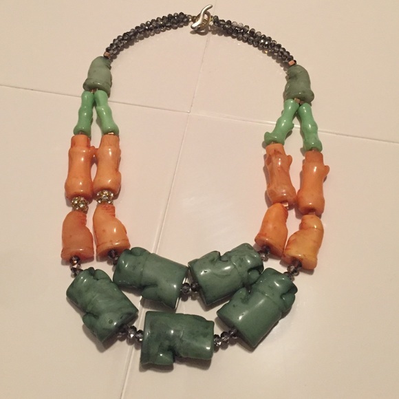 Anthropologie chunky necklace