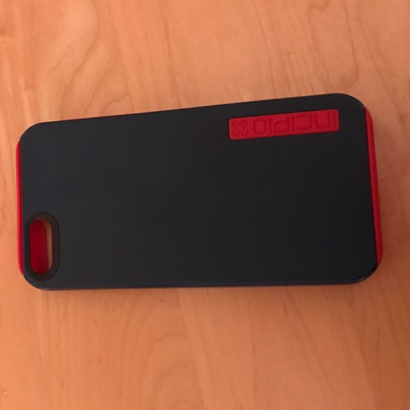 Incipio iPhone 5/5s Case Red and Blue - Picture 1 of 3