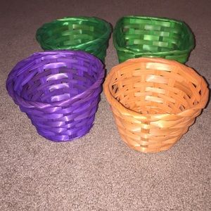 4 cute baskets