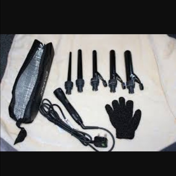 Satin curling wand