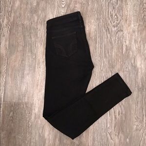 Black Hollister Super Skinny Jeans Size 5R W 27