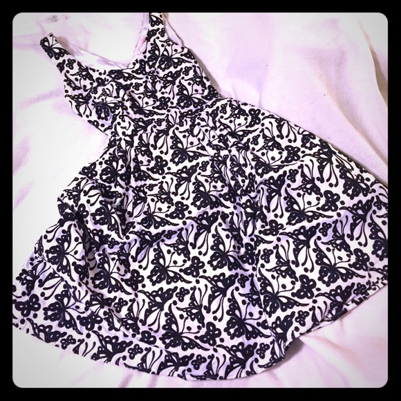 White and Black, fully embroidered Summer dress👗