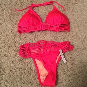 Red/pink bikini. NWT.