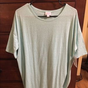 Lularoe small Irma aqua