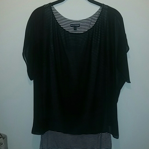 Express blouse size large
