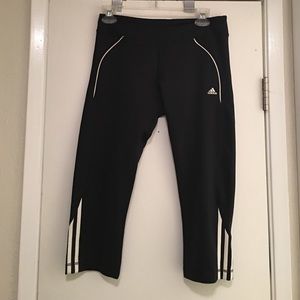 Adidas crop work out pants