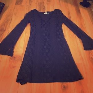 Little dark blue dress