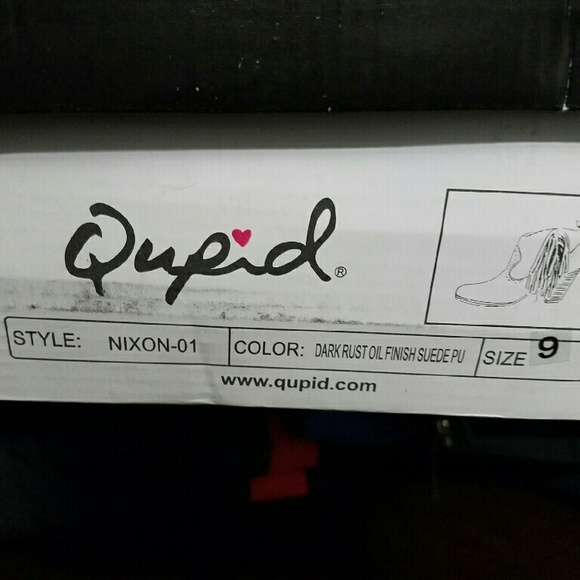 Rust Fringe Booties - Picture 2 of 3