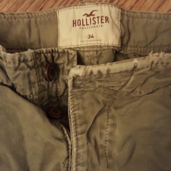 Hollister cargo shorts