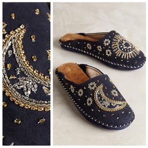 ✨LOWEST✨ Anthropologie Celestial Slippers