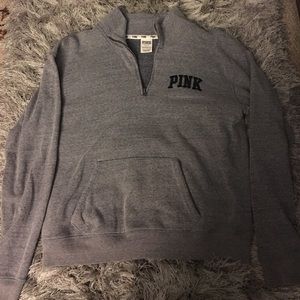 Cute Victoria secret 1/4 zip sweatshirt