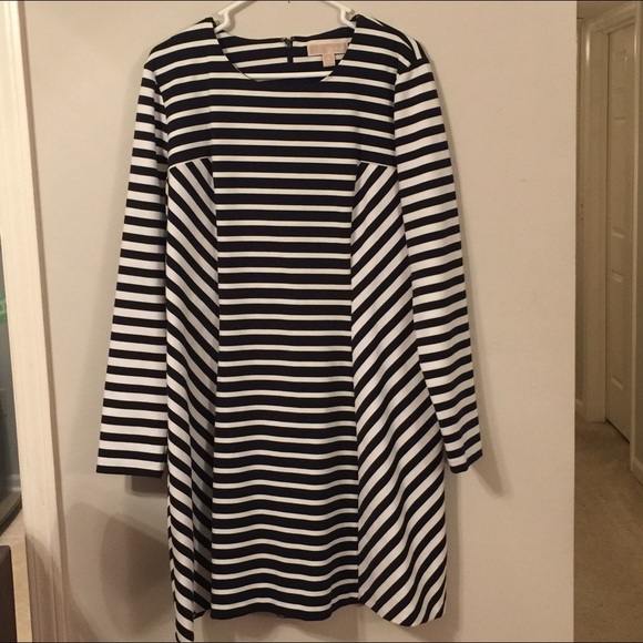 Michael Kors Navy/White Dress