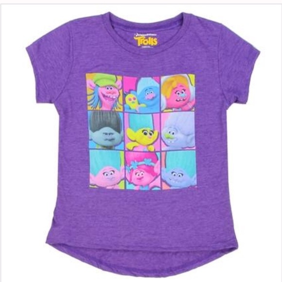 Girls troll t-shirt