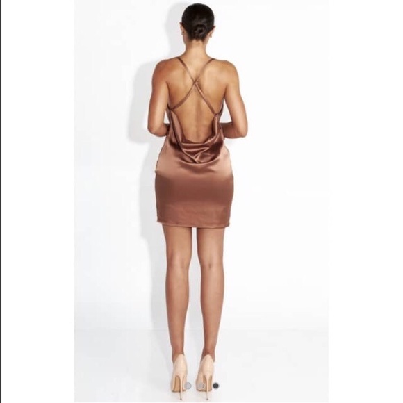 Silk mini dress - Picture 2 of 4