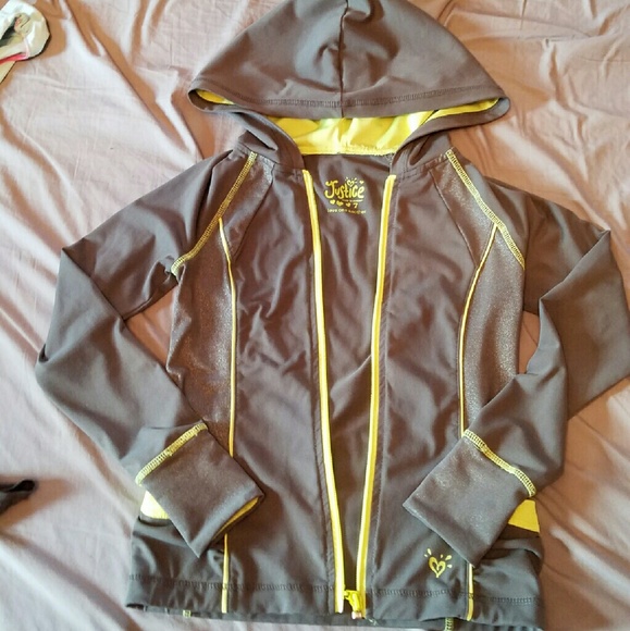 Justice Zip Up Hoodie