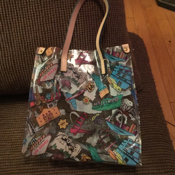 Dooney & Bourke clear tote
