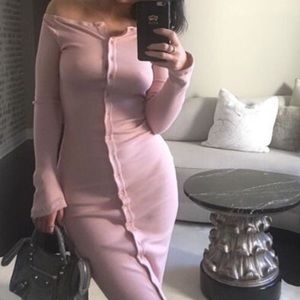 Fashion Nova Pink Midi