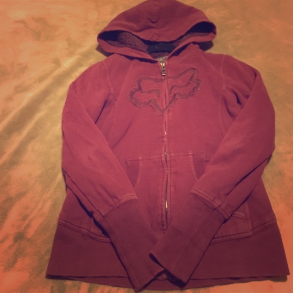 Small red fox sweatshirt