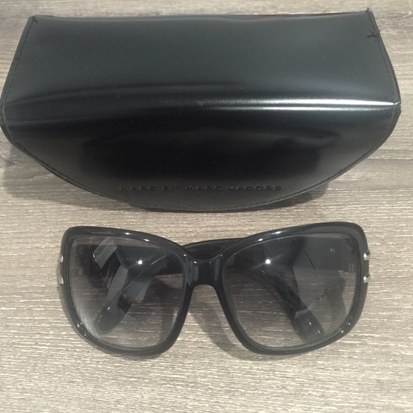 Black Marc by Marc Jacobs sunglasses.