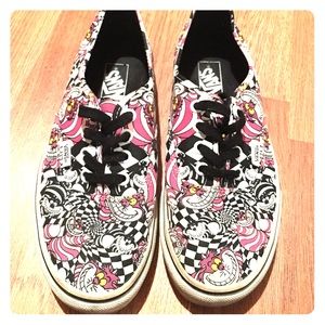 Alice in Wonderland Vans
