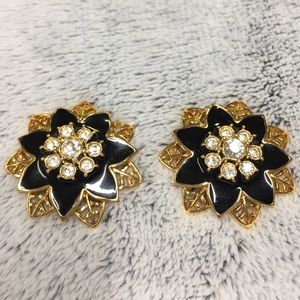 Vintage gold earrings