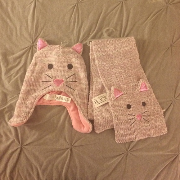 Kids Hat and Scarf set