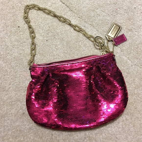 Limited Edition Sequin Coach Bag!! - Picture 4 of 4