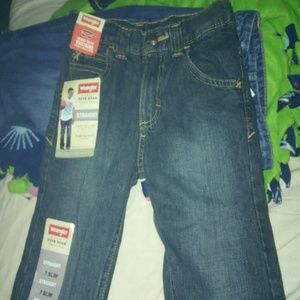 Boys Brand new with tags wrangler straight 7 slim