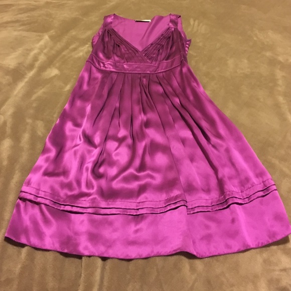 Genuine prada pink silk dress