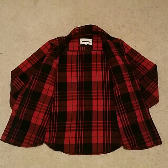 !SOLD!THREAD & SUPPLY BUCKHORN PLAID SHIRT JACKET - Picture 3 of 4