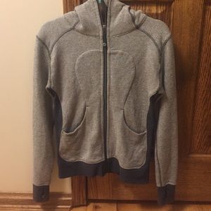 Grey Lululemon "On The Daily" Hoodie