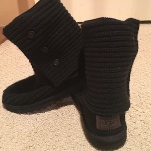 ⭐️Authentic Black Sweater Uggs⭐️