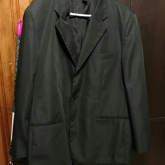 Black single breasted suit jacket - Picture 2 of 4