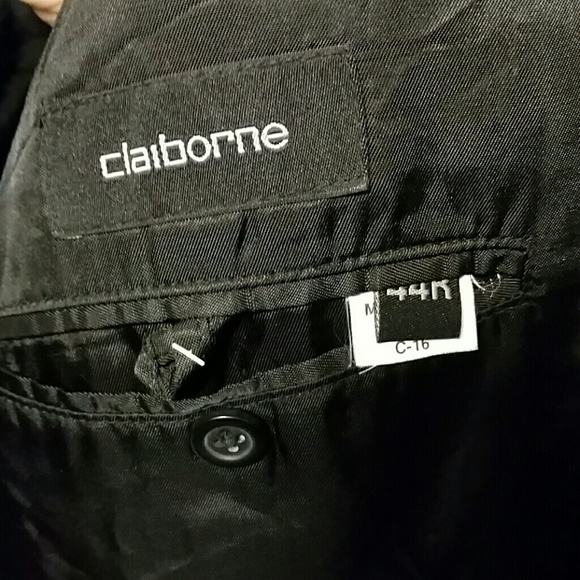 Black single breasted suit jacket - Picture 4 of 4