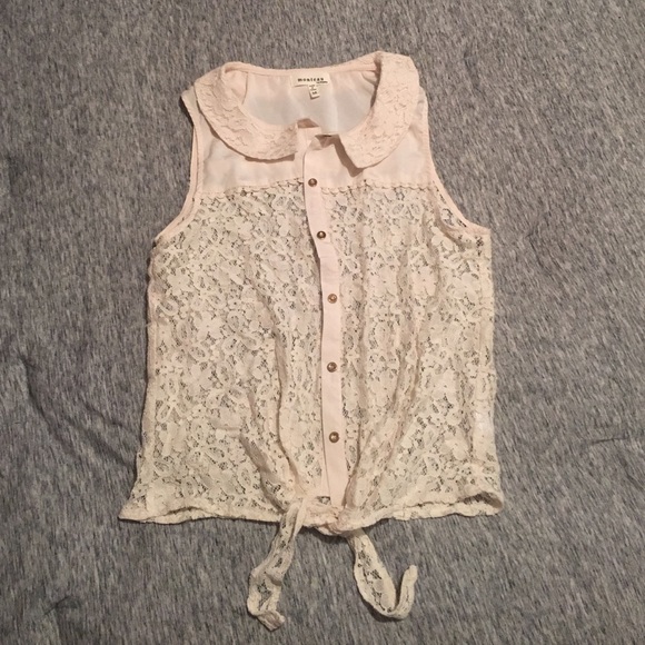 Lace tank