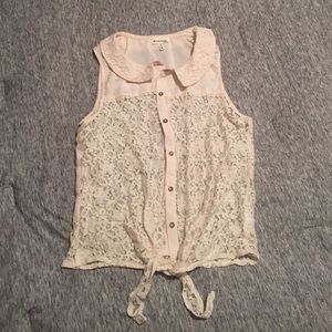 Lace tank