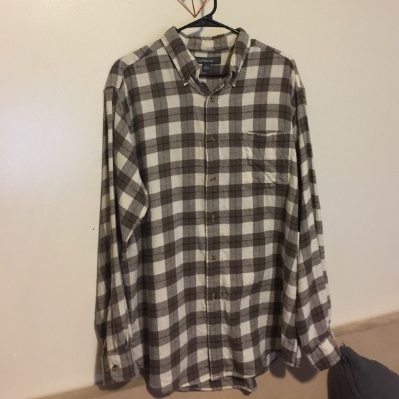 Soft Greenish/Brown Flannel