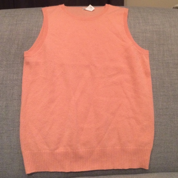 J Crew 100% Cashmere sweater vest